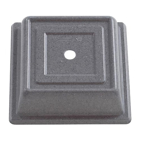 10 In Versa Camcover® Gray Square Plate Cover